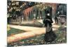 The Letter Came In Handy By Tissot-James Tissot-Mounted Art Print