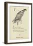 The Letter E-Edward Lear-Framed Giclee Print