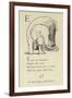 The Letter E-Edward Lear-Framed Giclee Print