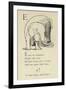 The Letter E-Edward Lear-Framed Giclee Print