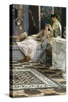 The Letter from an Absent One, 1871-Sir Lawrence Alma-Tadema-Stretched Canvas