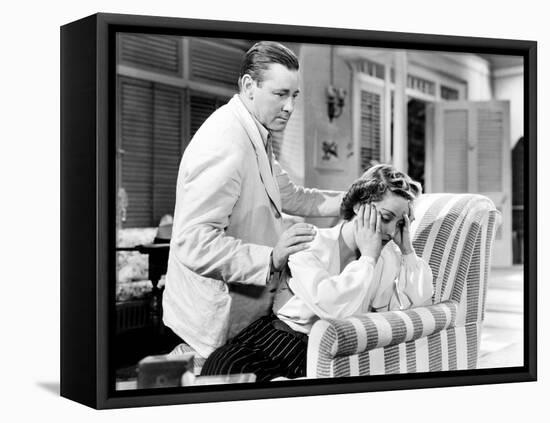 The Letter, from Left, Herbert Marshall, Bette Davis, 1940-null-Framed Stretched Canvas