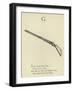 The Letter G-Edward Lear-Framed Giclee Print