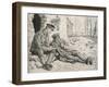 'The Letter Home', c1917, (1918)-Gunning King-Framed Giclee Print