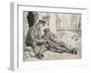 'The Letter Home', c1917, (1918)-Gunning King-Framed Giclee Print