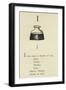 The Letter I-Edward Lear-Framed Giclee Print