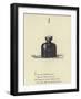 The Letter I-Edward Lear-Framed Giclee Print