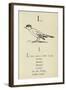 The Letter L-Edward Lear-Framed Giclee Print