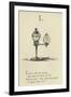 The Letter L-Edward Lear-Framed Giclee Print