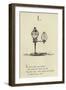 The Letter L-Edward Lear-Framed Giclee Print