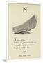 The Letter N-Edward Lear-Framed Giclee Print