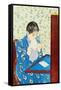 The Letter No.1-Mary Cassatt-Framed Stretched Canvas
