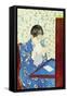 The Letter No.1-Mary Cassatt-Framed Stretched Canvas