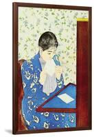 The Letter No.1-Mary Cassatt-Framed Art Print