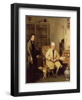 The Letter of Introduction, 1813 (Panel)-Sir David Wilkie-Framed Giclee Print