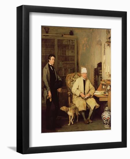 The Letter of Introduction, 1813 (Panel)-Sir David Wilkie-Framed Giclee Print