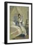 The Letter (Oil on Millboard)-John Lavery-Framed Giclee Print