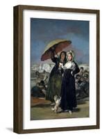 The Letter Or, the Young Women, circa 1814-19-Francisco de Goya-Framed Giclee Print