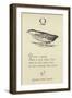 The Letter Q-Edward Lear-Framed Giclee Print