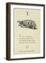 The Letter T-Edward Lear-Framed Giclee Print