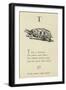 The Letter T-Edward Lear-Framed Giclee Print