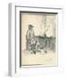 The Letter. Unpublished Pen Drawing, 1890', 1923-Edwin Austin Abbey-Framed Giclee Print