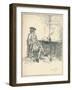 The Letter. Unpublished Pen Drawing, 1890', 1923-Edwin Austin Abbey-Framed Giclee Print