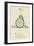 The Letter W-Edward Lear-Framed Giclee Print