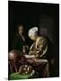 The Letter Writer, 1680-Frans Van Mieris-Mounted Art Print