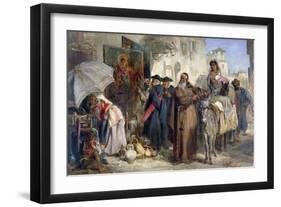 The Letter Writer, 1869-Keeley Halswelle-Framed Giclee Print