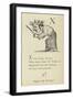 The Letter X-Edward Lear-Framed Giclee Print