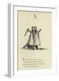 The Letter X-Edward Lear-Framed Giclee Print