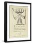The Letter X-Edward Lear-Framed Giclee Print