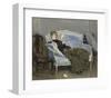 The Letter-Paul Helleu-Framed Art Print