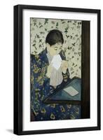 The Letter-Mary Cassatt-Framed Giclee Print