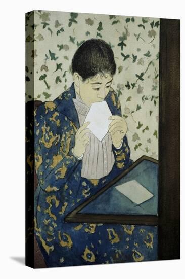 The Letter-Mary Cassatt-Stretched Canvas