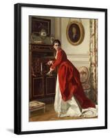 The Letter-Charles Baugniet-Framed Giclee Print