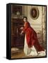 The Letter-Charles Baugniet-Framed Stretched Canvas