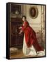 The Letter-Charles Baugniet-Framed Stretched Canvas