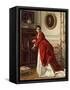 The Letter-Charles Baugniet-Framed Stretched Canvas