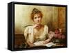 The Letter-George Goodwin Kilburne-Framed Stretched Canvas