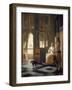 The Letter-Pieter de Hooch-Framed Giclee Print