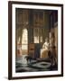 The Letter-Pieter de Hooch-Framed Giclee Print