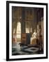 The Letter-Pieter de Hooch-Framed Giclee Print