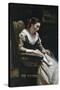The Letter-Jean-Baptiste-Camille Corot-Stretched Canvas