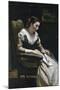 The Letter-Jean-Baptiste-Camille Corot-Mounted Giclee Print