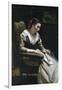 The Letter-Jean-Baptiste-Camille Corot-Framed Giclee Print