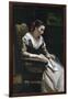 The Letter-Jean-Baptiste-Camille Corot-Framed Giclee Print