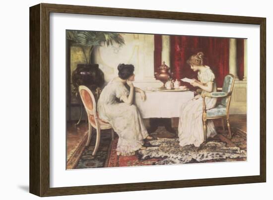 The Letter-F. Sydney Muschamp-Framed Giclee Print