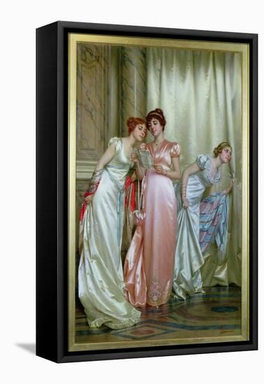 The Letter-Vittorio Reggianini-Framed Stretched Canvas